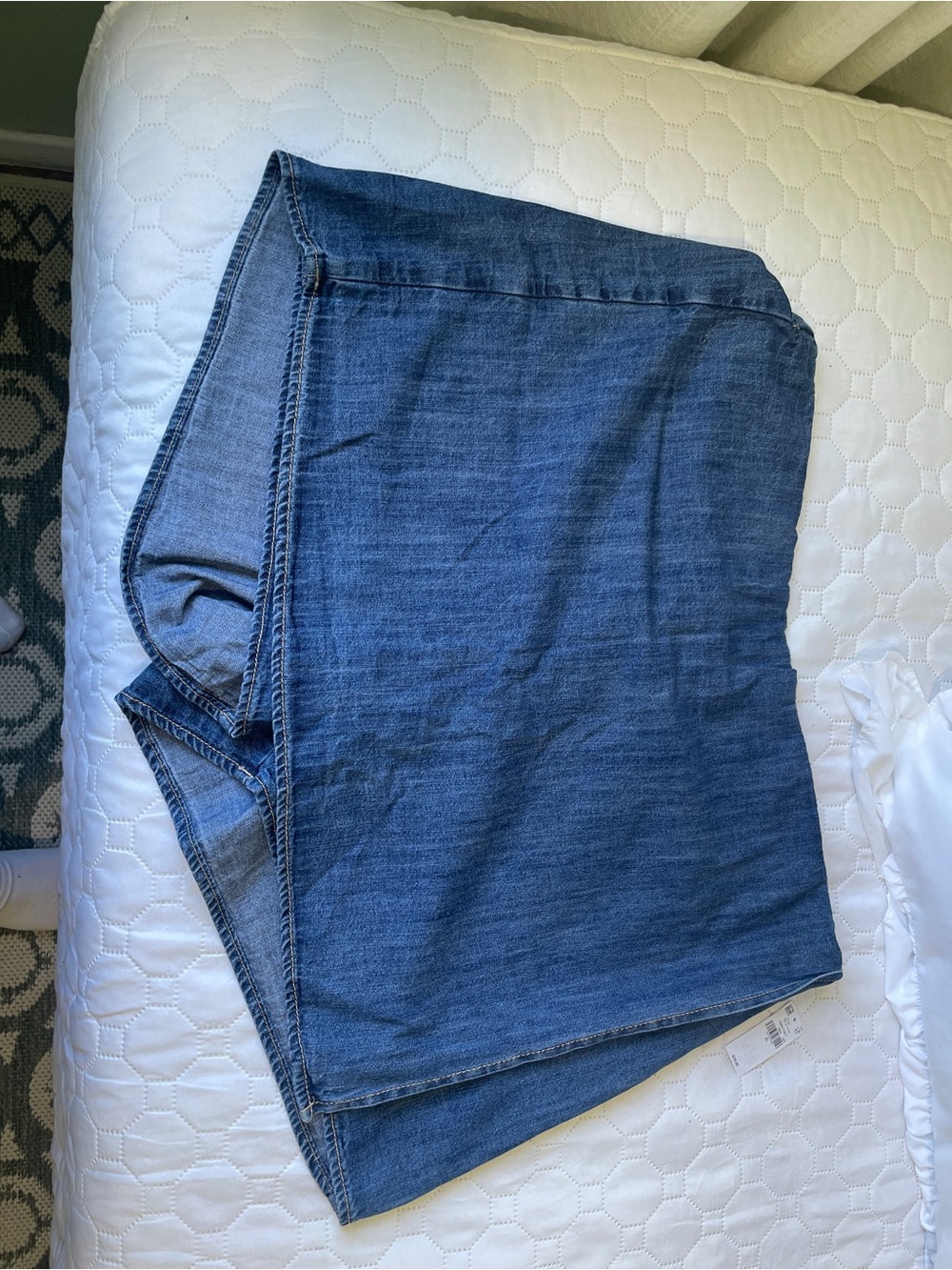 Old Navy Blue Denim Skort